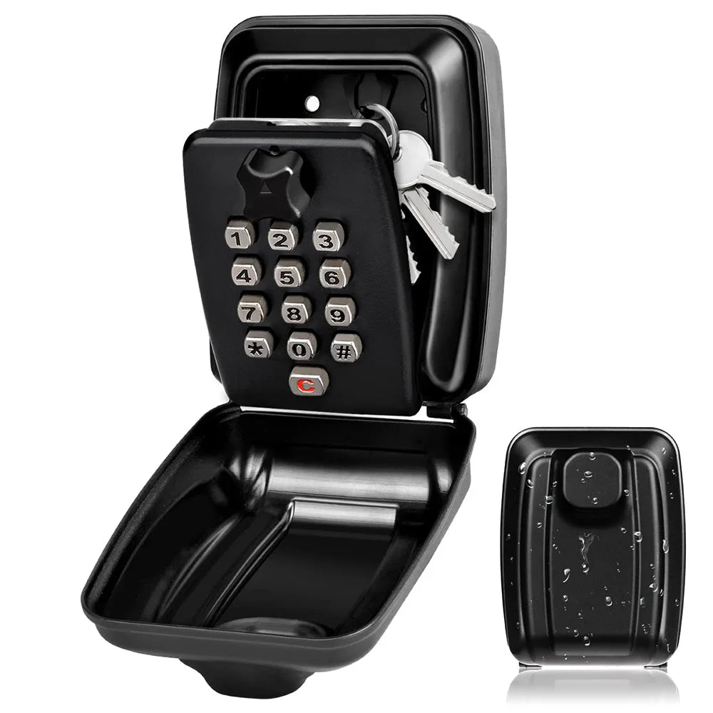 Outdoor Combination Key Lock Box – Wall Mount Weatherproof | Ka-mostore