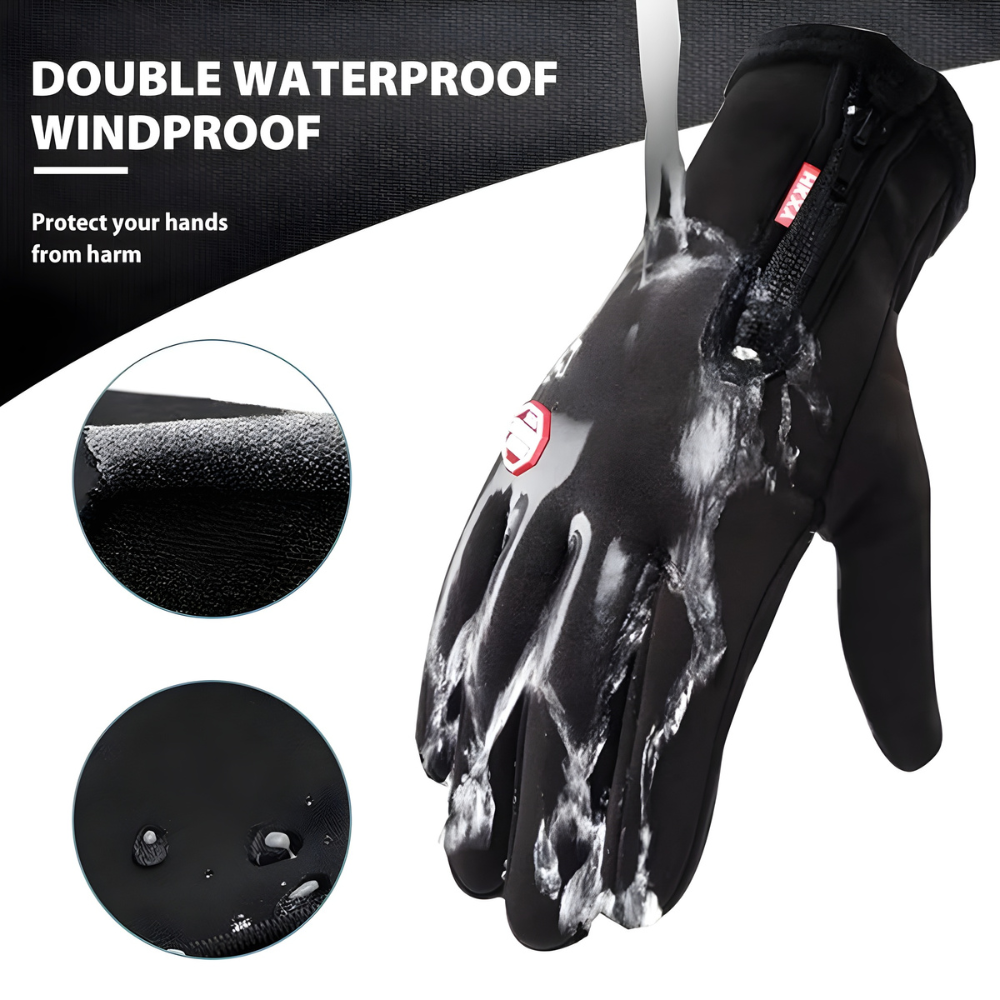 Warm Waterproof Winter Gloves with Touchscreen Capability | Ka-mostore