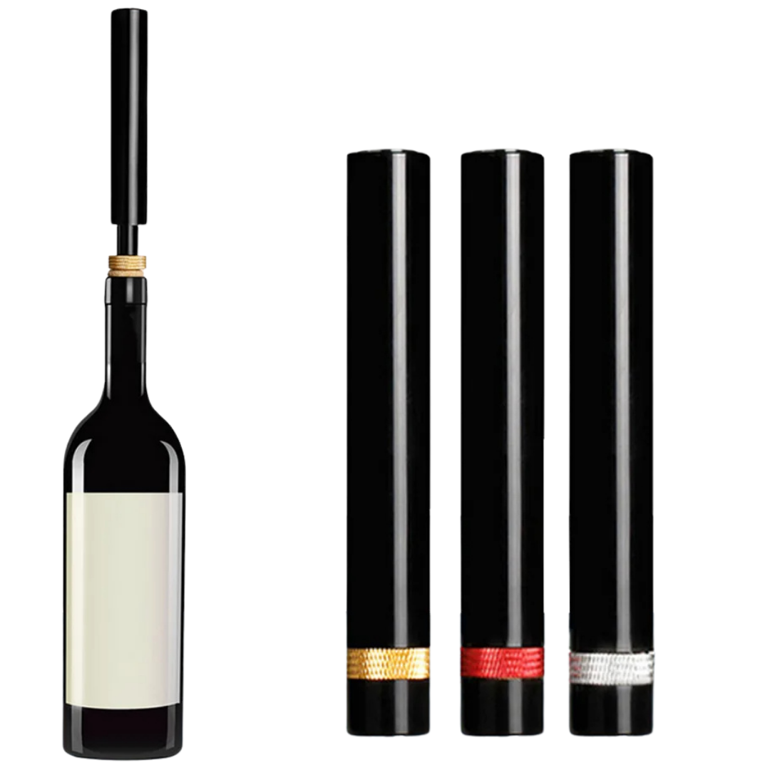 Air Pressure Wine Opener: Stainless Steel, Ergonomic Handle | Ka-mostore