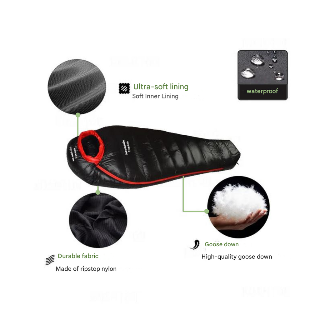 Cold Weather Down Sleeping Bag - Arctic Cuddle | Ka-mostore