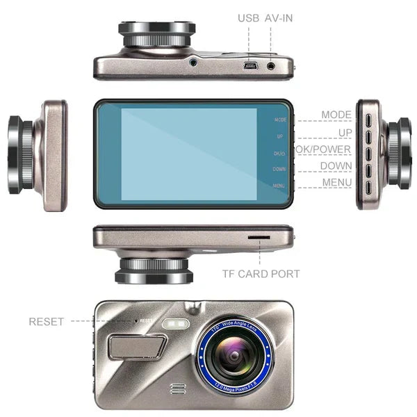 Front and Rear Car Camera System with Night Vision | Ka-mostore