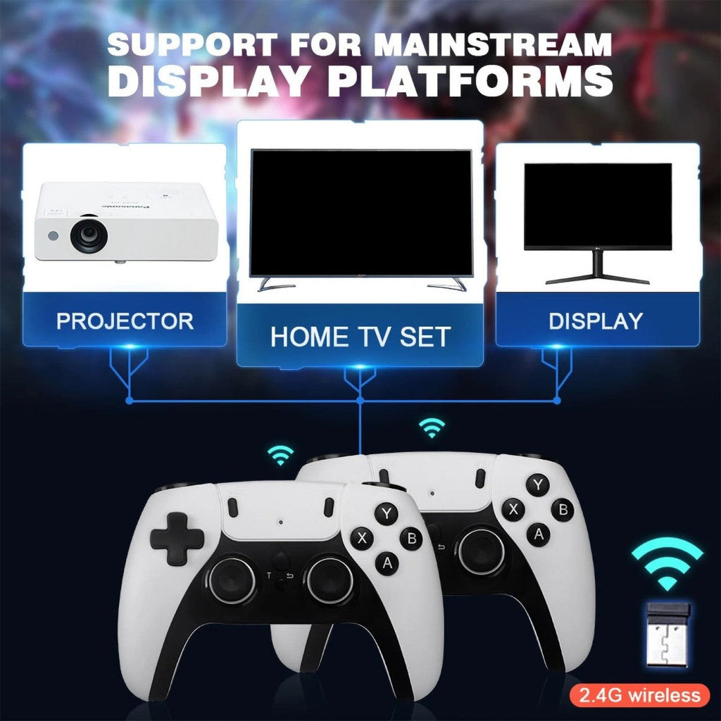 Wireless Retro Game Console: 40,000+ Games and 4K HDMI Connection, 2.4G Controller | Ka-mostore