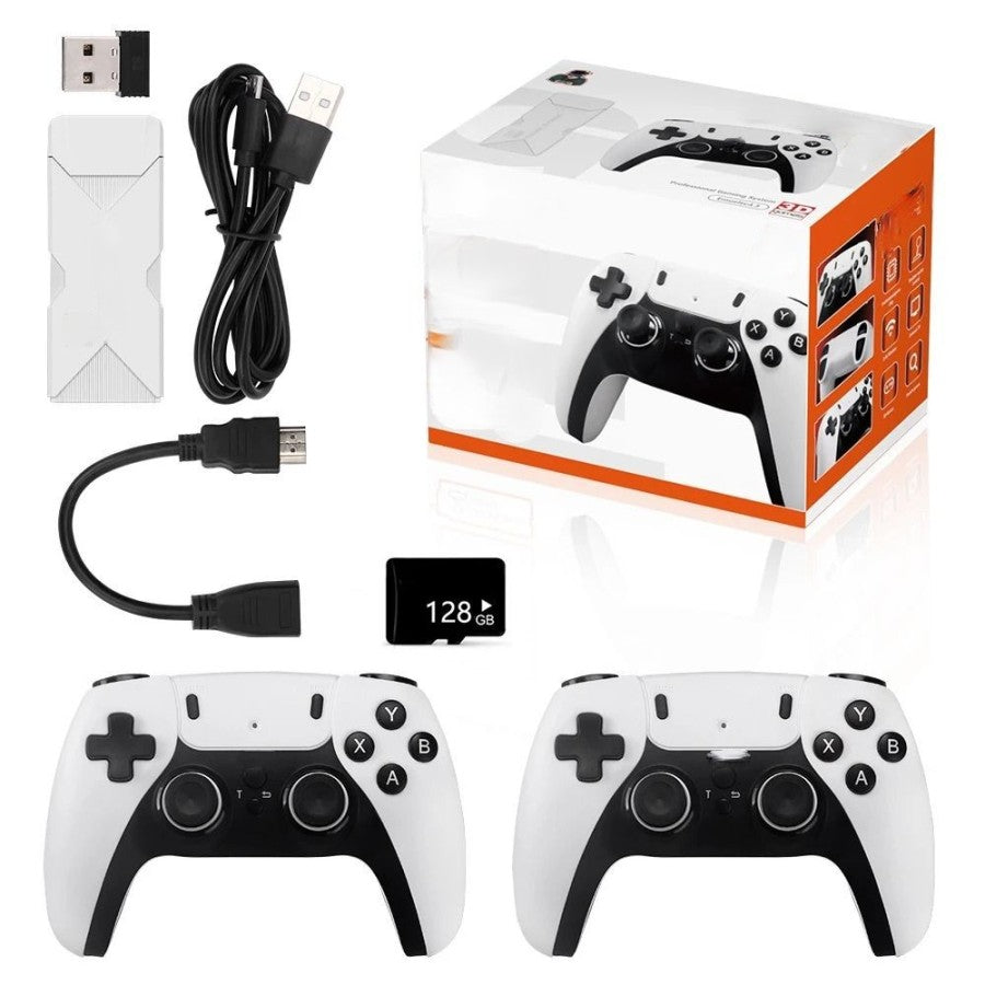 Wireless Retro Game Console: 40,000+ Games and 4K HDMI Connection, 2.4G Controller | Ka-mostore