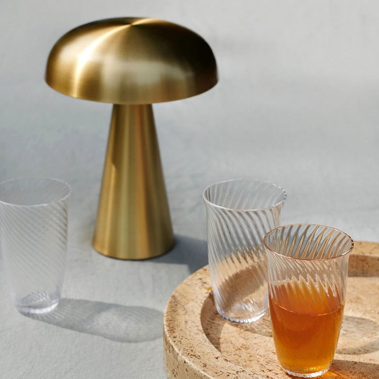 Wireless Table Lamp | Rechargeable Mushroom Design | Ka-mostore