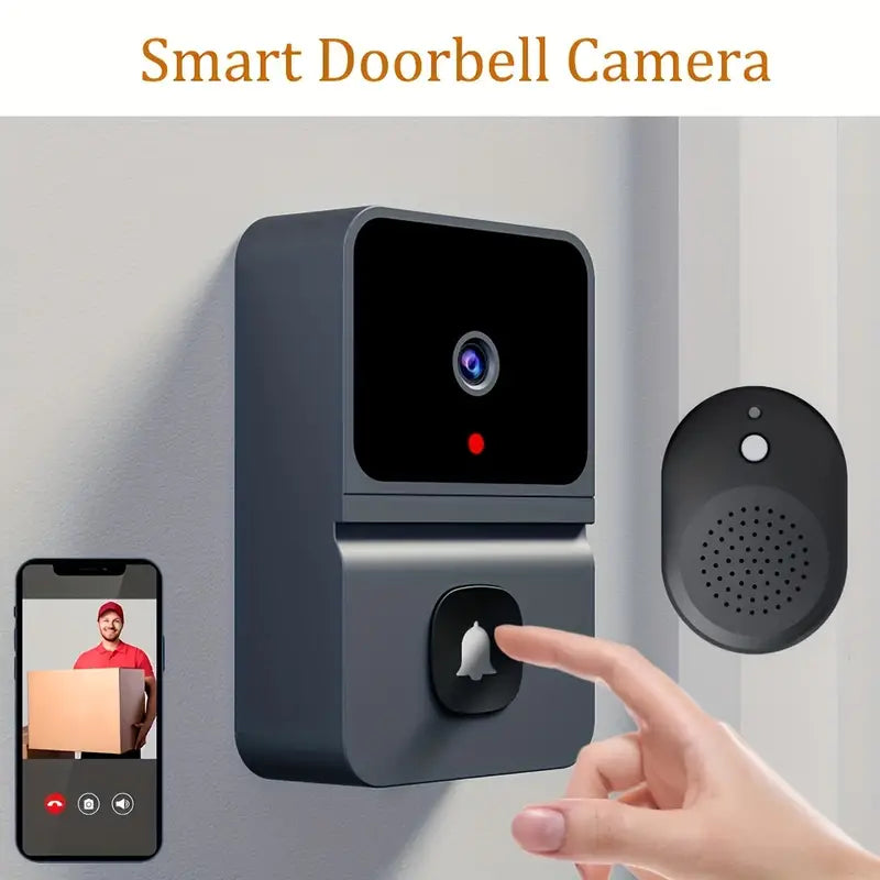 WiFi Video Doorbell: Night Vision, Two-Way Audio | Ka-mostore