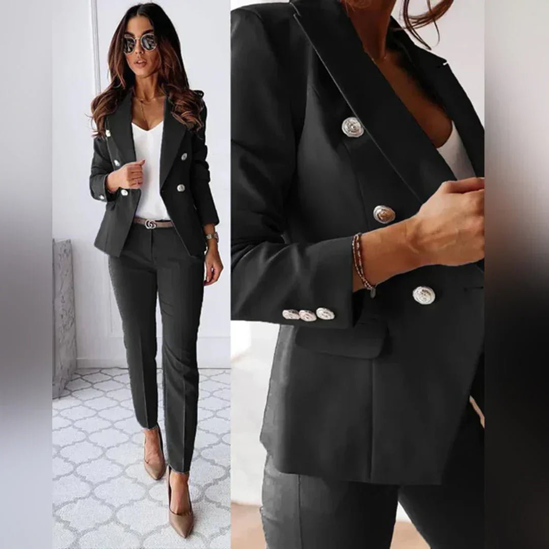 Ensemble costume classique croisé | Ka-mostore