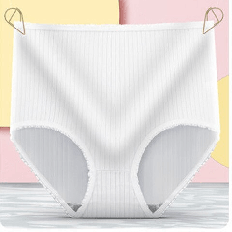 Women's Leakproof Period Underwear High-Waisted Ribbed | Ka-mostore