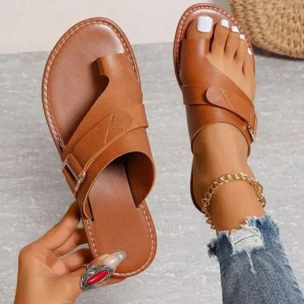 Women's Comfortable Orthopedic Leather Sandals | Ka-mostore