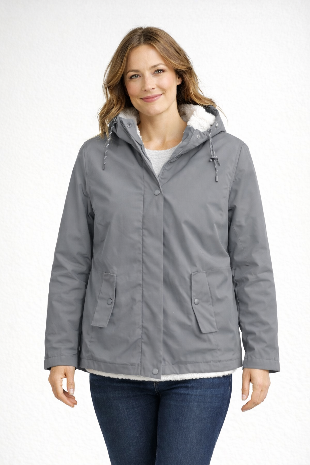 Women's Fleece-Lined Winter Parka Jacket | Ka-mostore