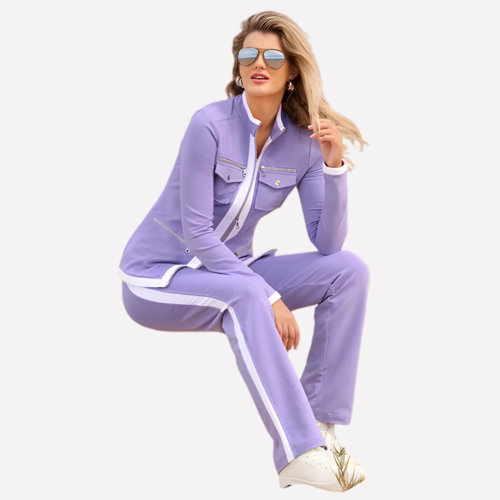 Ensemble de survêtement zippé confortable | Ka-mostore
