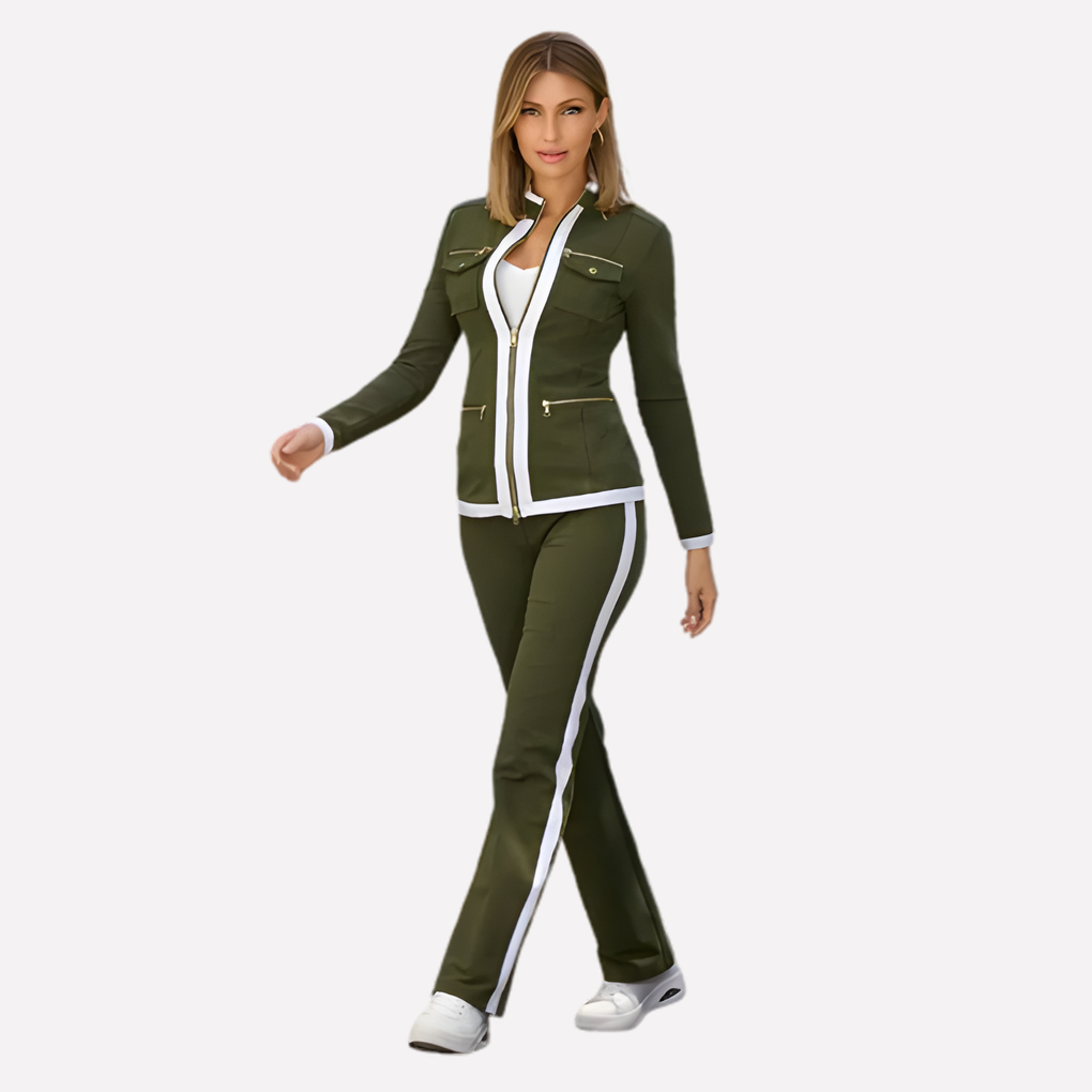 Ensemble de survêtement zippé confortable | Ka-mostore