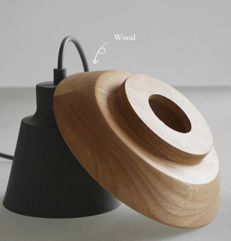 Wood Pendant Light | Nordic Natural Design | Ka-mostore