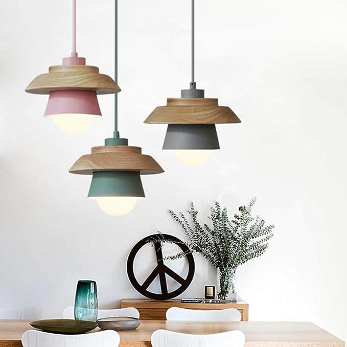 Wood Pendant Light | Nordic Natural Design | Ka-mostore