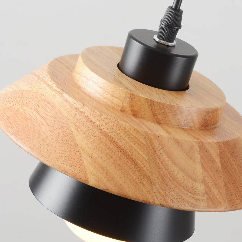 Wood Pendant Light | Nordic Natural Design | Ka-mostore