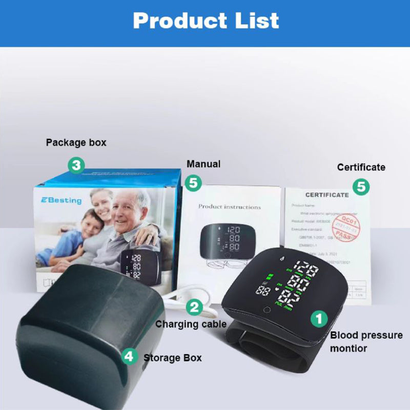 Wrist Blood Pressure Monitor | Ka-mostore