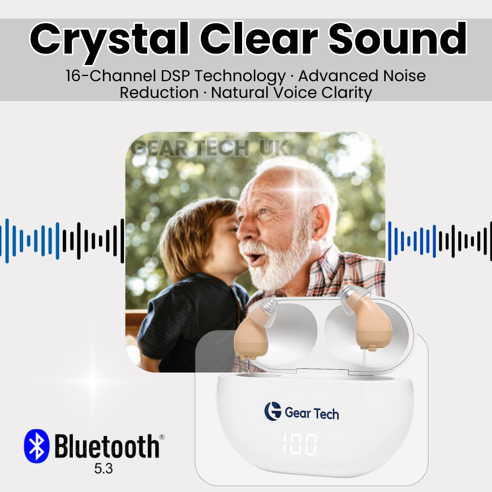 No Prescription Bluetooth App Control Hearing Aids UK | Ka-mostore