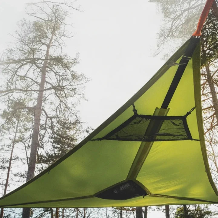 3-Person Nylon Triangle Hammock — 3-Point Suspension, 280 or 400 cm