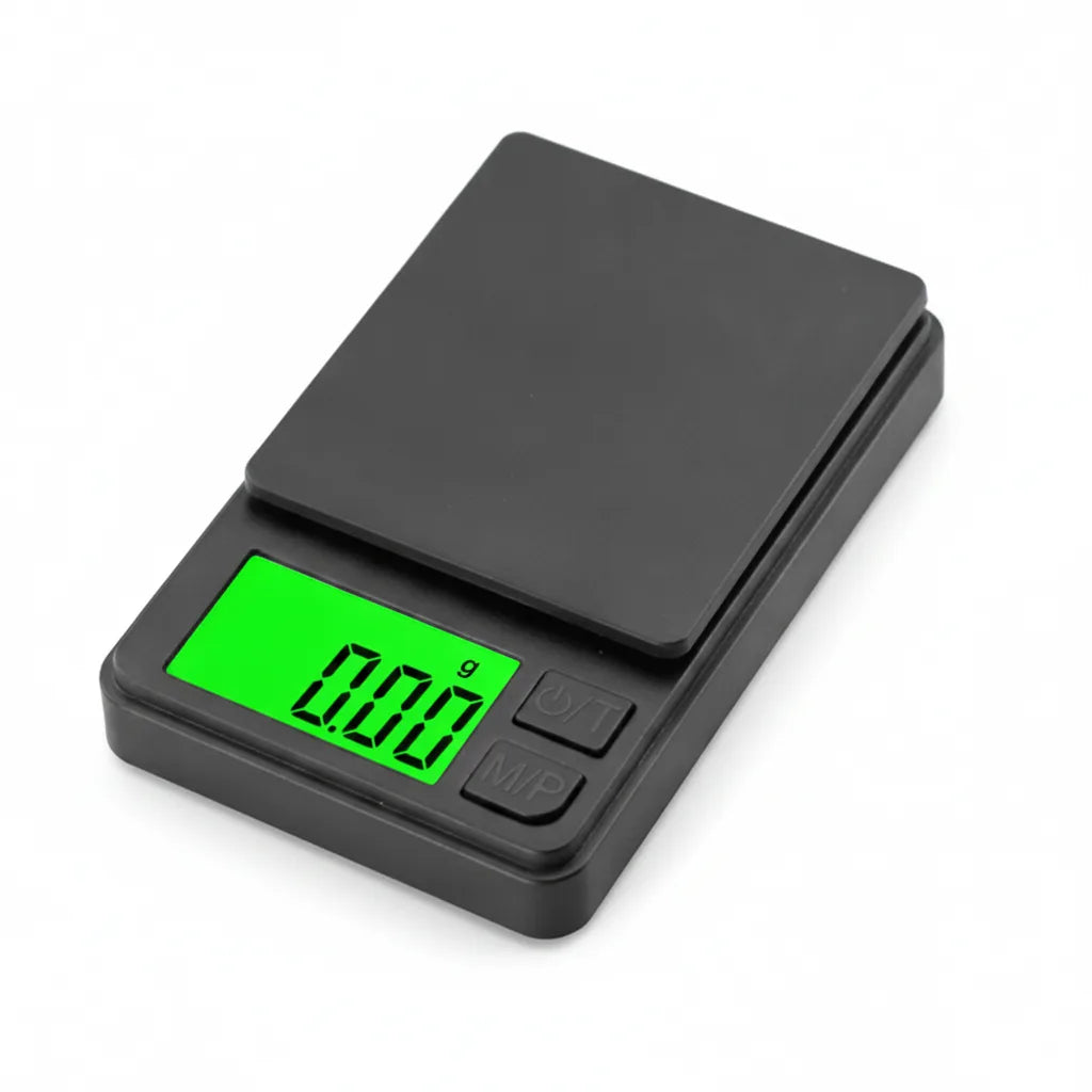 Digitale Taschenwaage — Präzision von 0.01 g oder 0.1 g, hintergrundbeleuchtetes Display