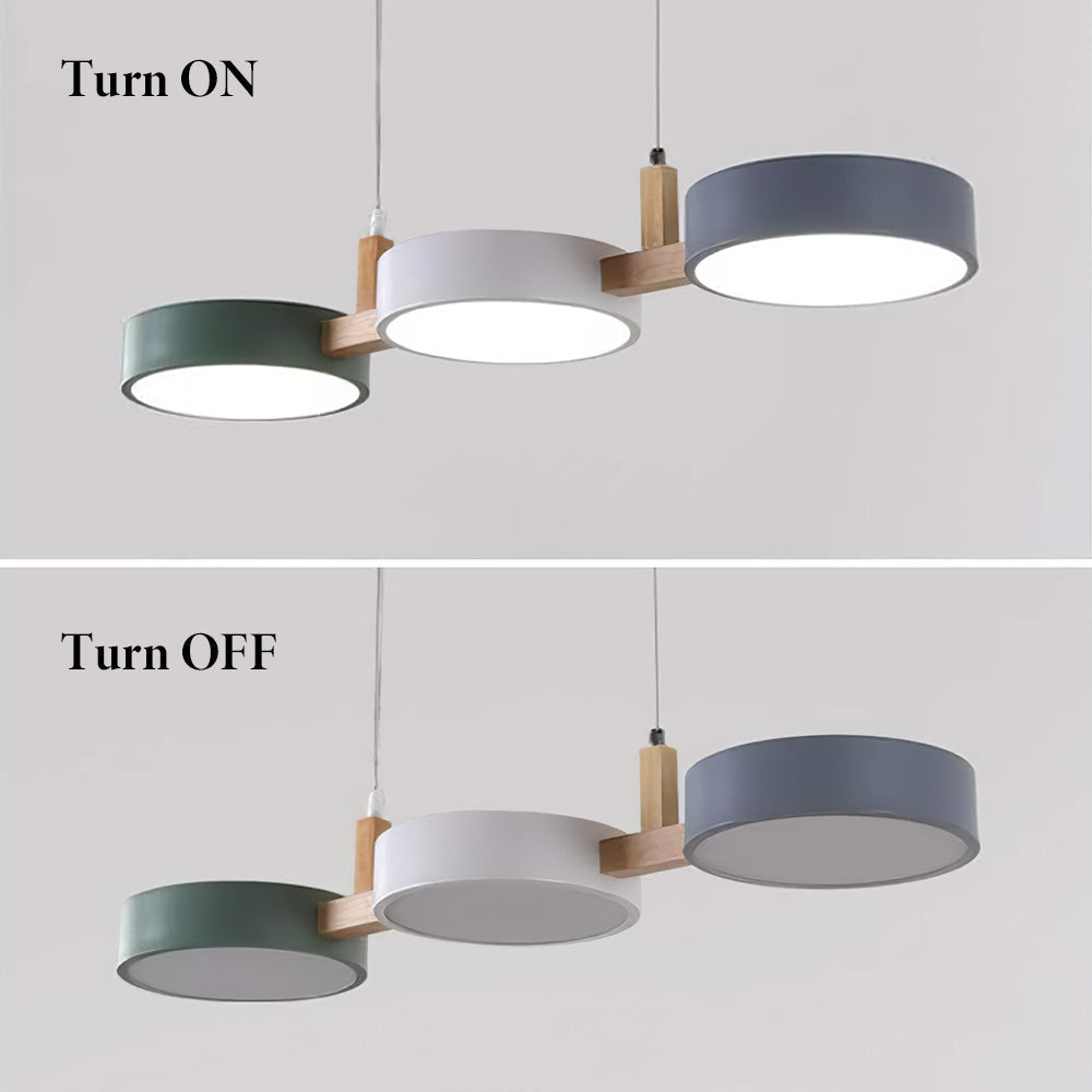 Nordic Multi-Light Flush Ceiling Light For Kitchen & Dining | Ka-mostore