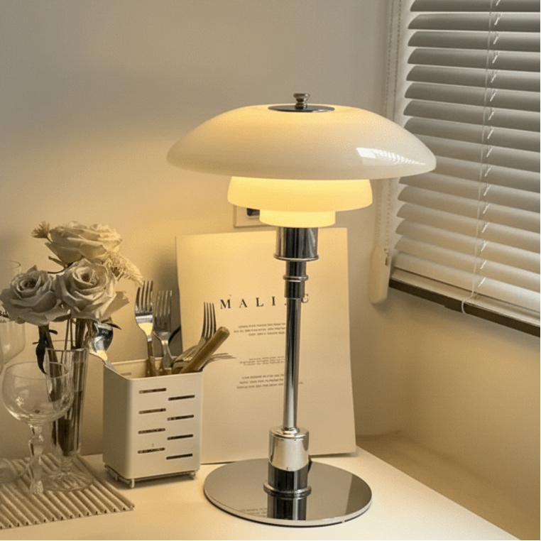 NORDILUX – Minimalist Dimmable Table Lamp with Warm LED Light | Ka-mostore