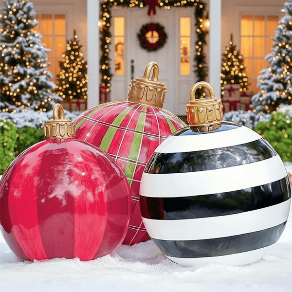 NORTHORB – Large, Weatherproof Christmas Baubles for Indoor & Outdoor Use | Ka-mostore