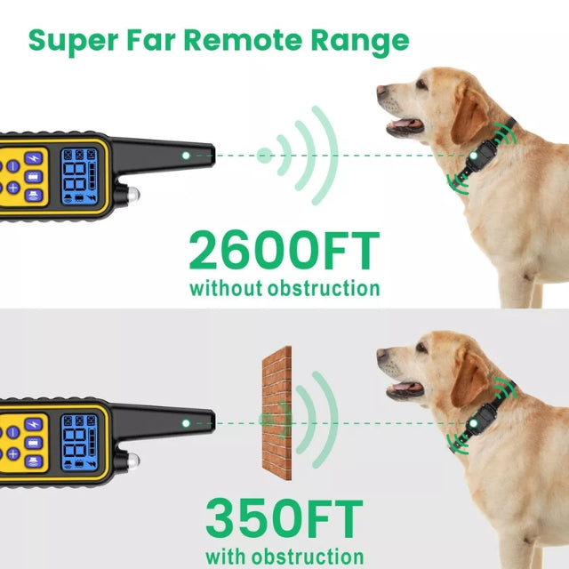 Norvo | Electric Training Collar for Dogs E-collar – Safe, Effective, Remote Control | Ka-mostore