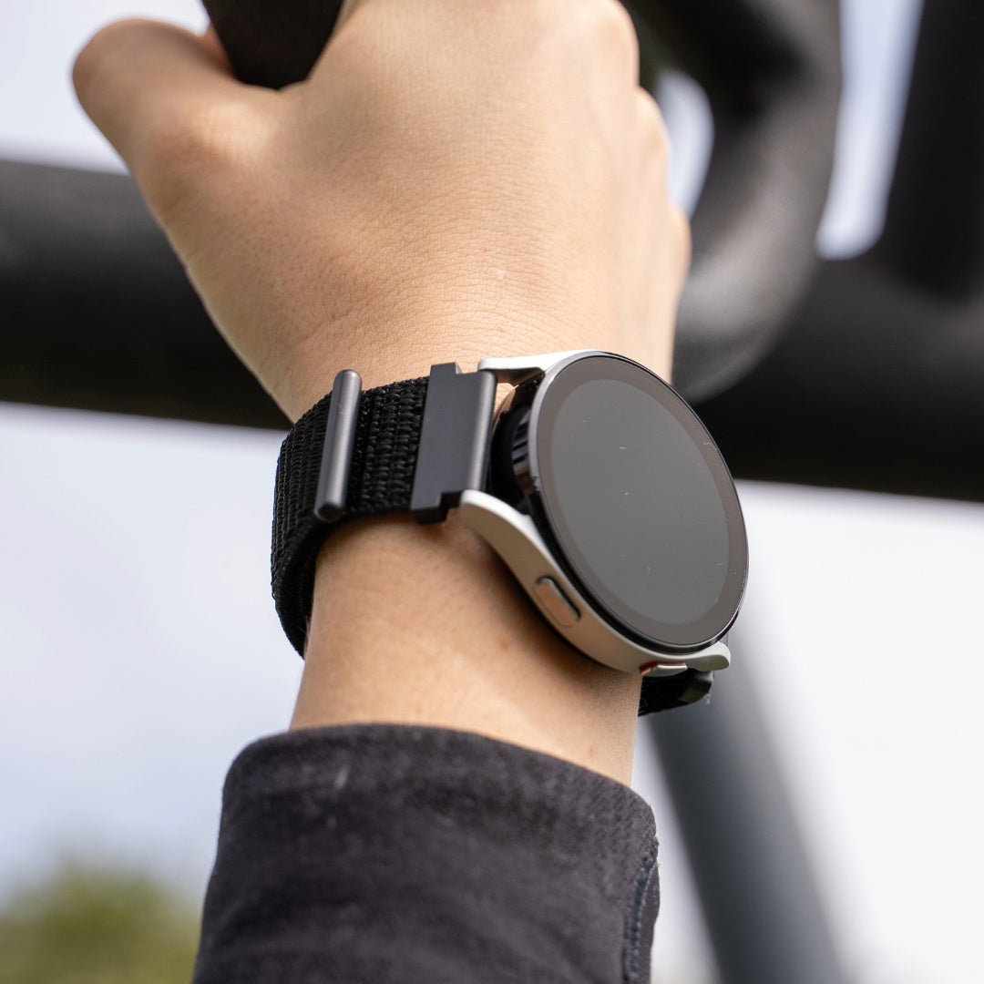 Black Nylon Watch Strap for Samsung Galaxy Watch 6 40mm