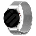 Samsung Galaxy Watch 7 44 mm | Cinturino milanese argento con un clic