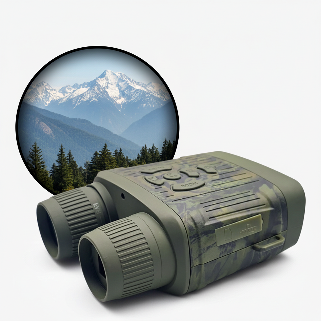 OptiClear | Night Vision Binoculars | 1000ft Infrared, HD Display for Hunting & Surveillance | Ka-mostore