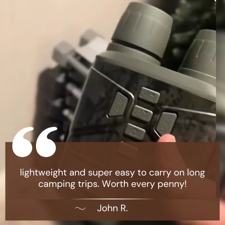 OptiClear | Night Vision Binoculars | 1000ft Infrared, HD Display for Hunting & Surveillance | Ka-mostore