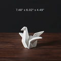 Origami-Inspired Ceramic Bird Statue | Ka-mostore