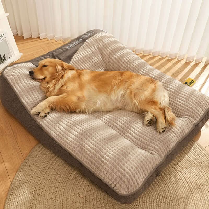 CANICOVE ortopædisk hundeseng — støttende nakkepude til mellemstore til ekstra store hunde