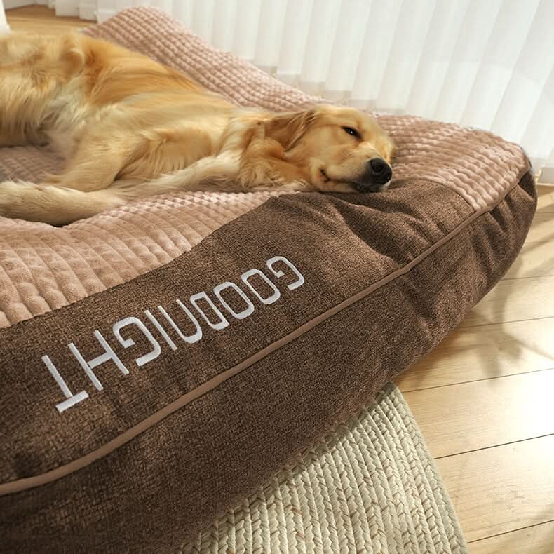 CANICOVE ortopædisk hundeseng — støttende nakkepude til mellemstore til ekstra store hunde