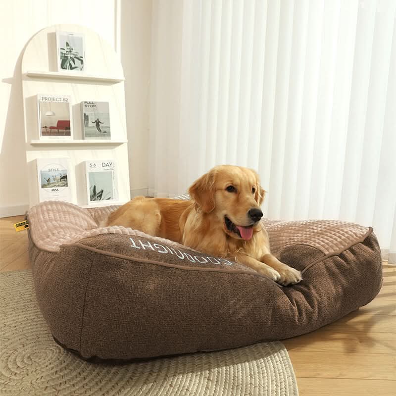 CANICOVE ortopædisk hundeseng — støttende nakkepude til mellemstore til ekstra store hunde