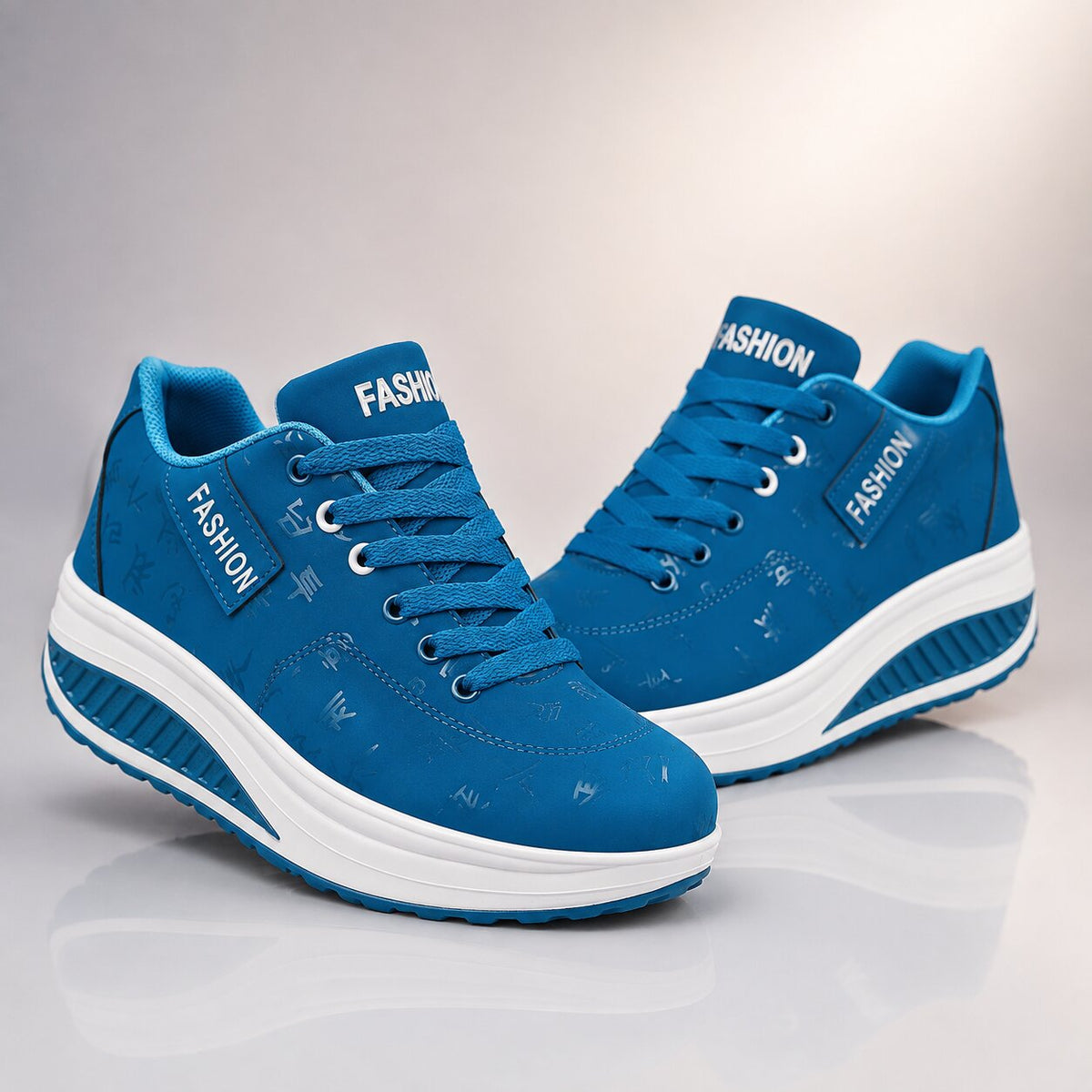 Sneakers ortopediche da donna Aircelle — Tessuto a rete traspirante, plantare di supporto, suola con cuscinetto d'aria