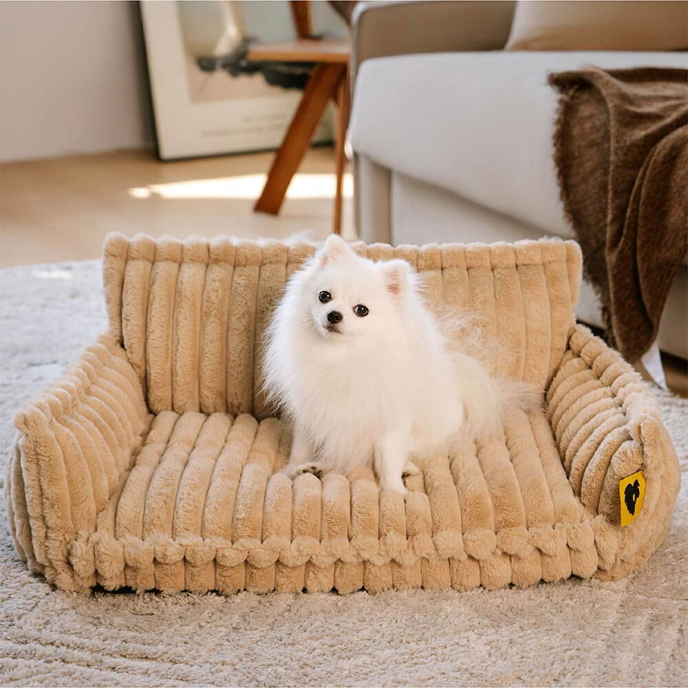 Orthopedic Dog Bed CaniSofa – Joint Support, Washable Cover, Comfortable Headrest | Ka-mostore