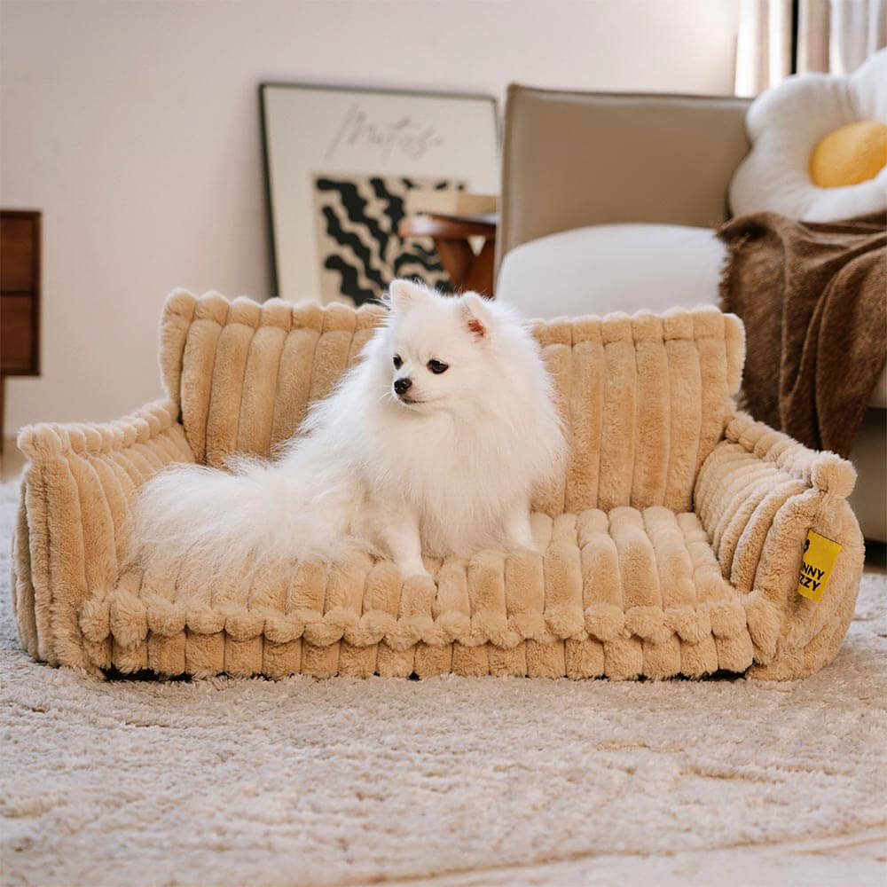 Orthopedic Dog Bed CaniSofa – Joint Support, Washable Cover, Comfortable Headrest | Ka-mostore