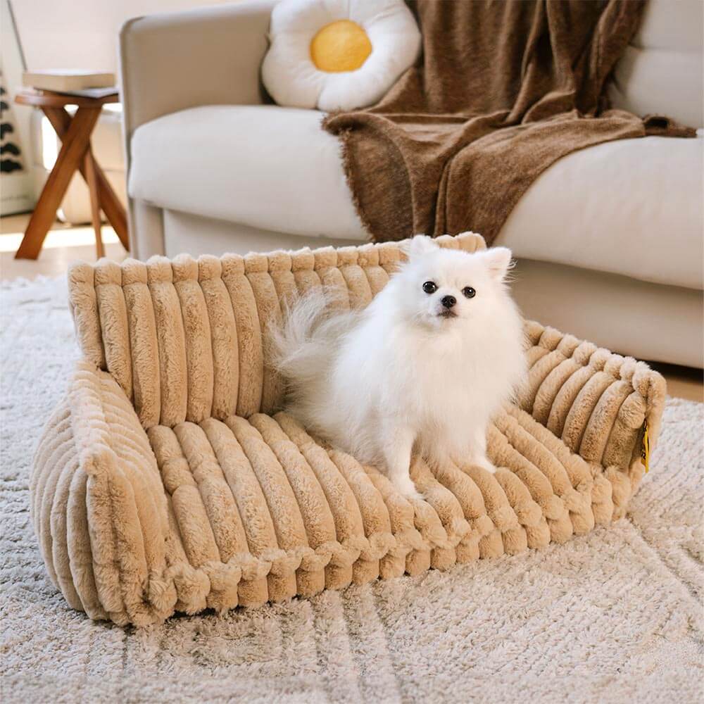 Orthopedic Dog Bed CaniSofa – Joint Support, Washable Cover, Comfortable Headrest | Ka-mostore
