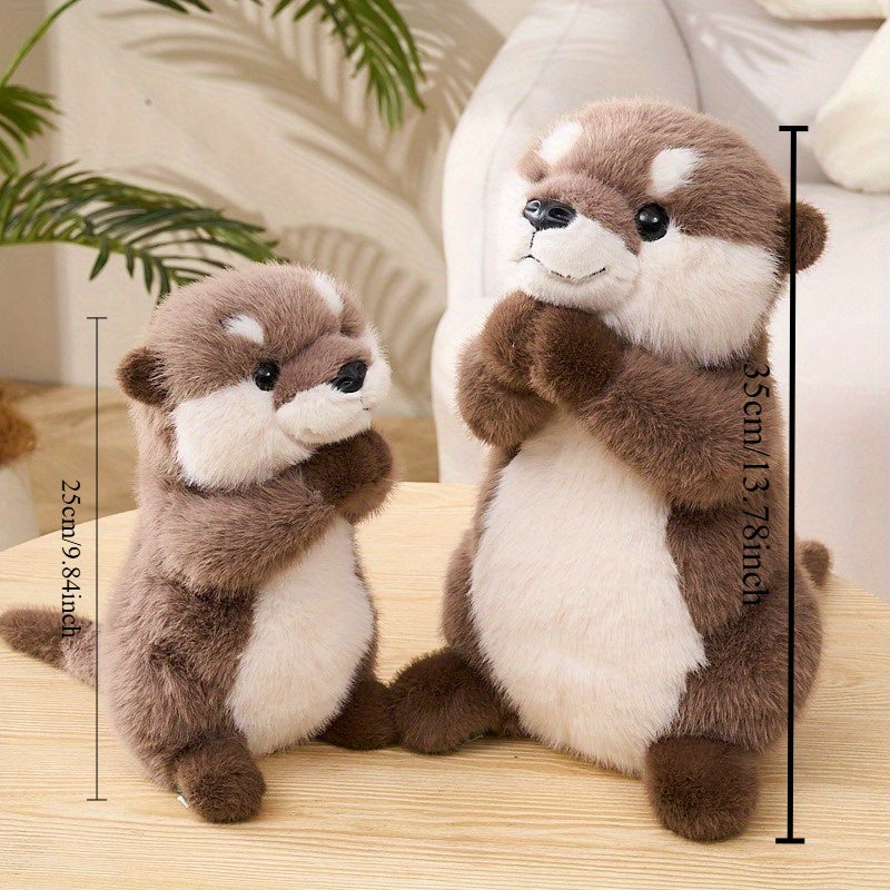 CutiOtter Otter Plush Toy — Soft, Round Cuddly Stuffed Animal