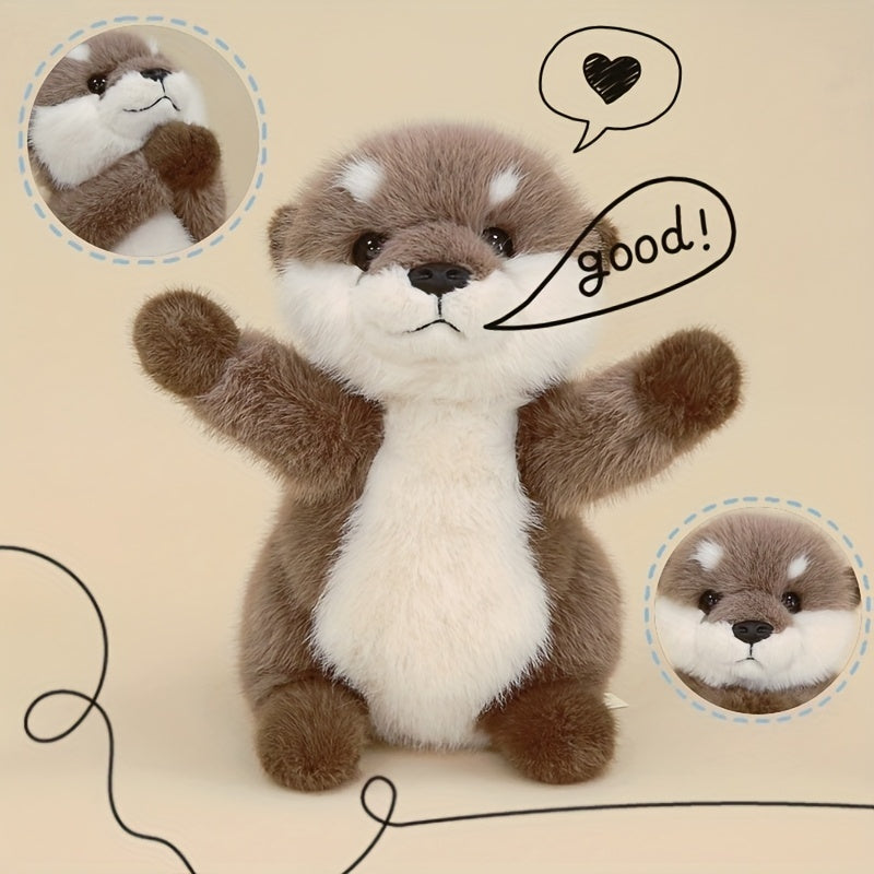 CutiOtter Otter Plush Toy — Soft, Round Cuddly Stuffed Animal