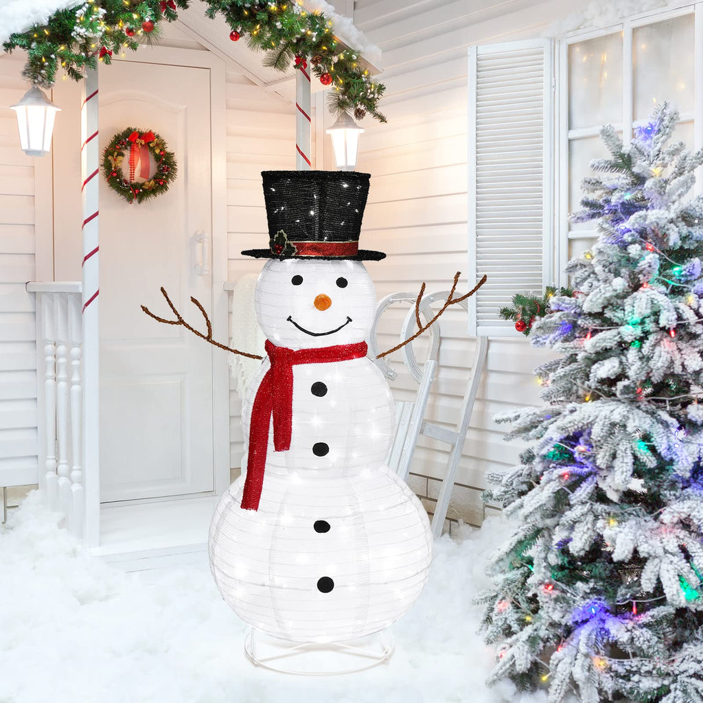 Outdoor Christmas Snowman Light Decoration | Ka-mostore