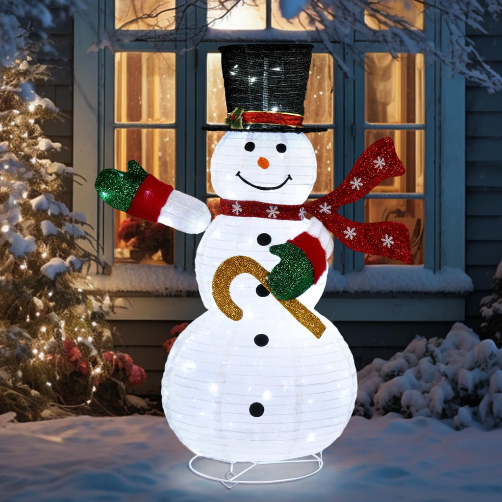 Outdoor Christmas Snowman Light Decoration | Ka-mostore