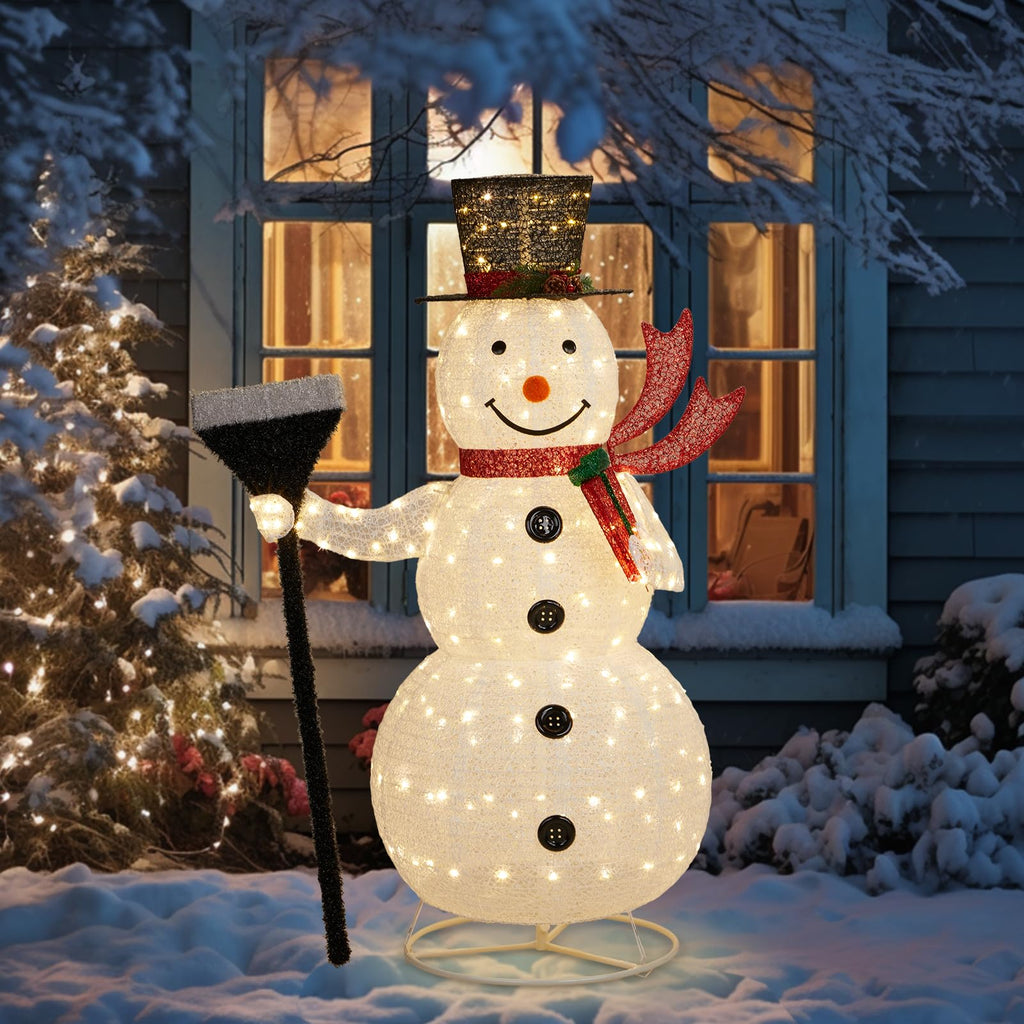 Outdoor Christmas Snowman Light Decoration | Ka-mostore