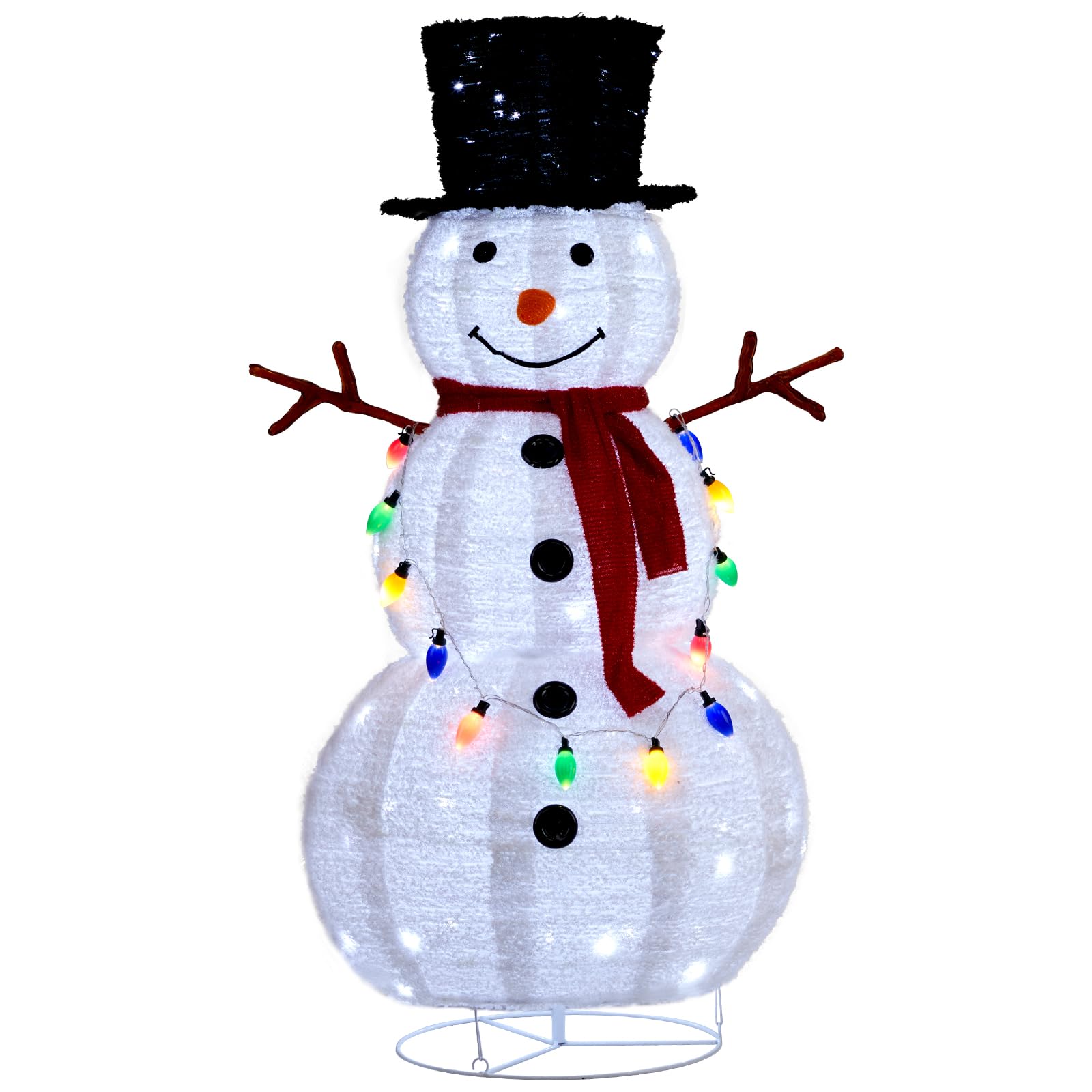 Outdoor Christmas Snowman Light Decoration | Ka-mostore