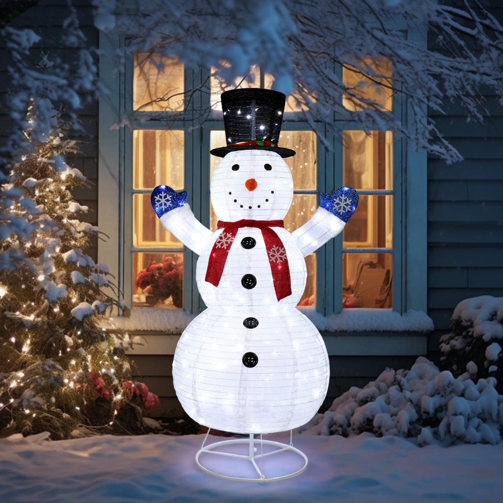 Outdoor Christmas Snowman Light Decoration | Ka-mostore