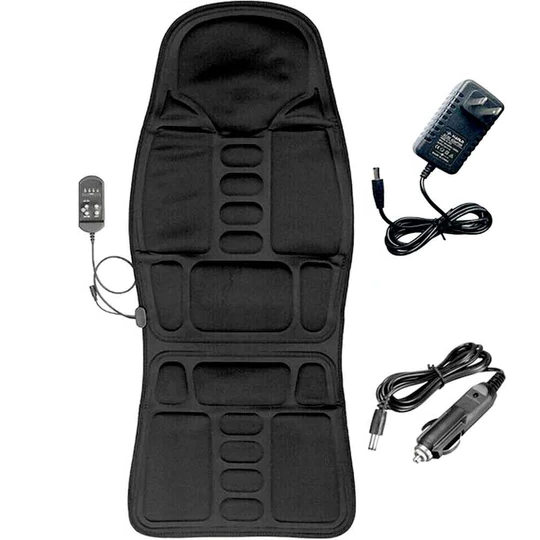 Back And Neck Heated Massage Pillow With 8 Modes For Car Or Chair