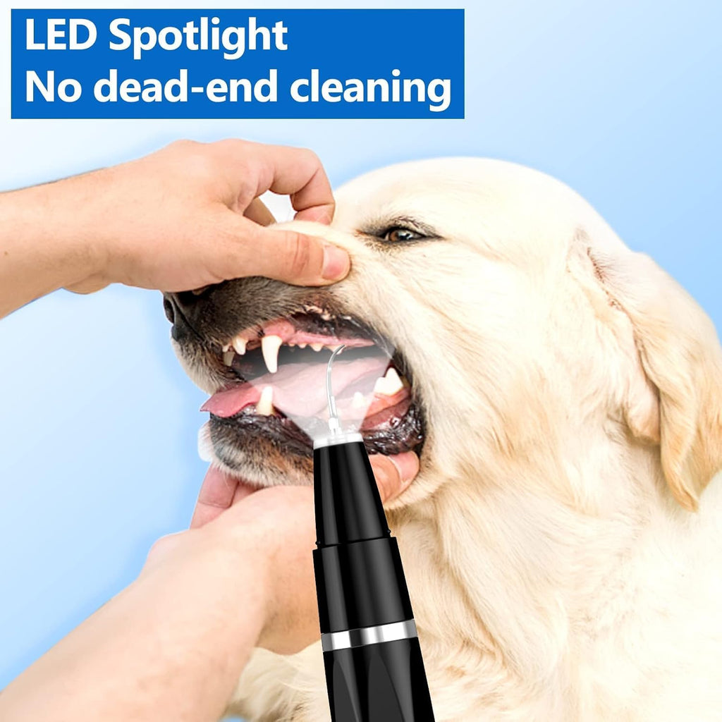 Pet Ultrasonic Tooth Cleaner for Dogs and Cats Pro Dental Cleaning