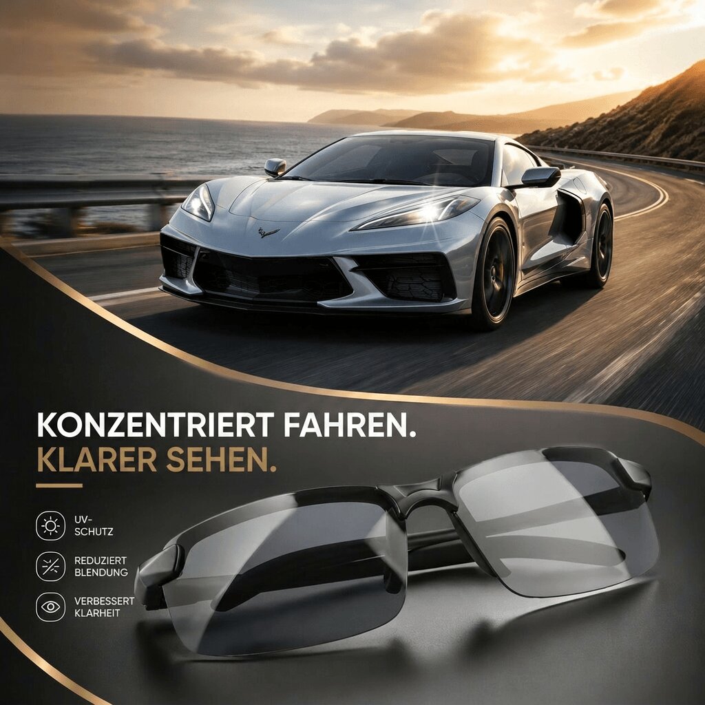 Dämmerblick meekleurende UV400-zonnebril — Lichtadaptieve lenzen