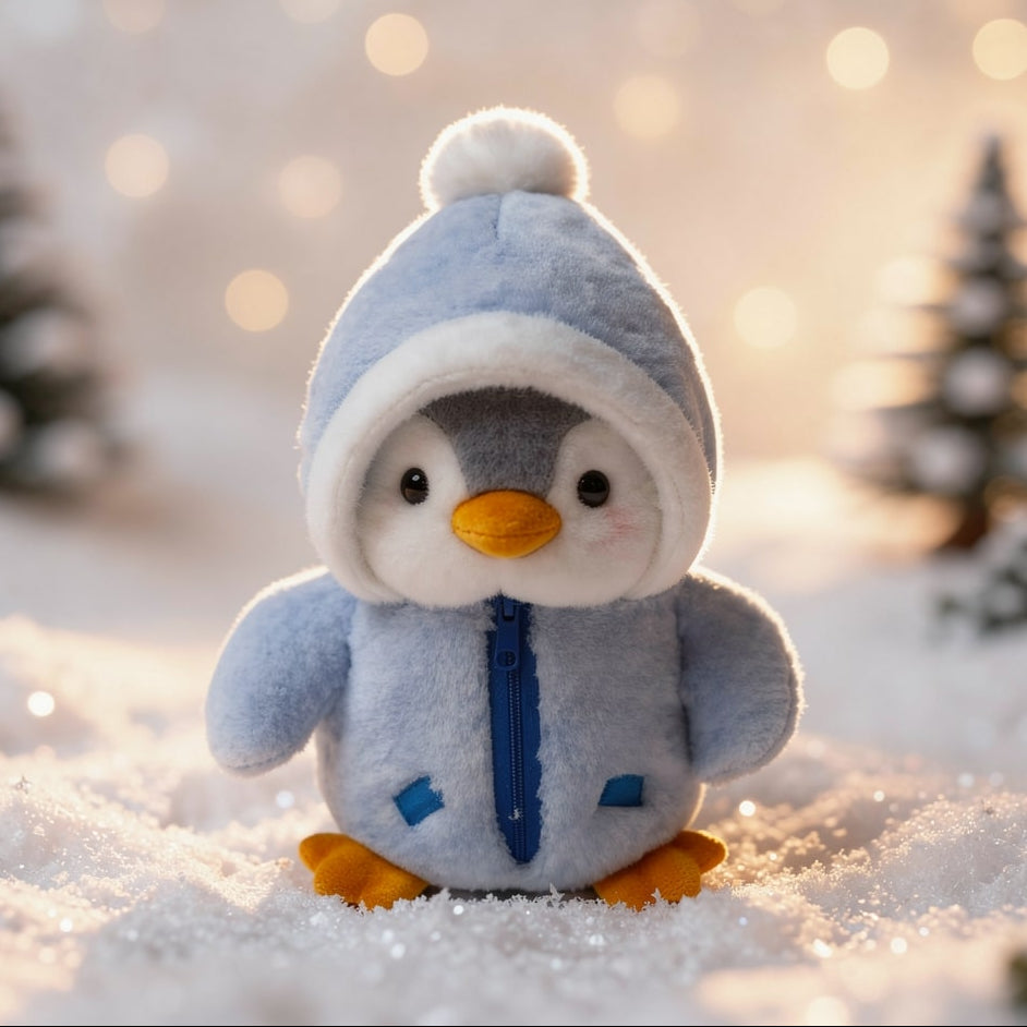 KuschelPingu pingvin plüssjáték — Puha, kényelmes ölelgetnivaló társ
