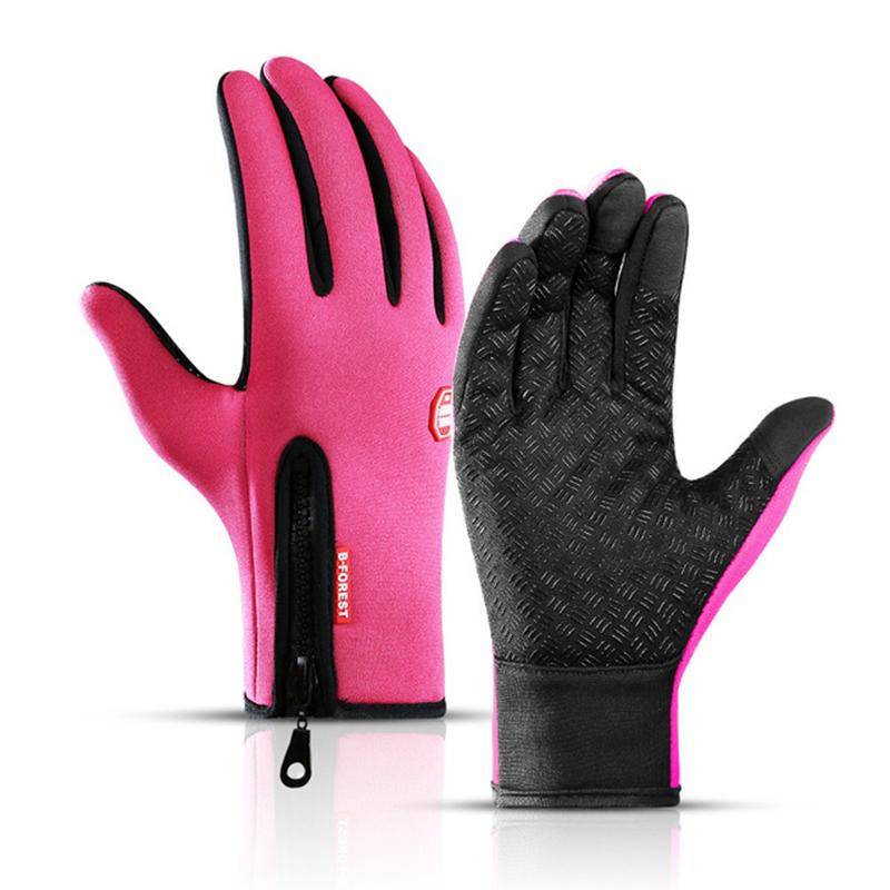 USB Heated Gloves With Touchscreen Waterproof And Windproof For Winter
